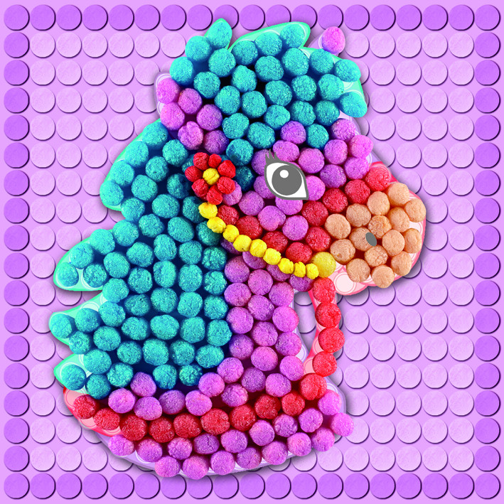 PlayMais žaidimas mozaika 2300 Ponis