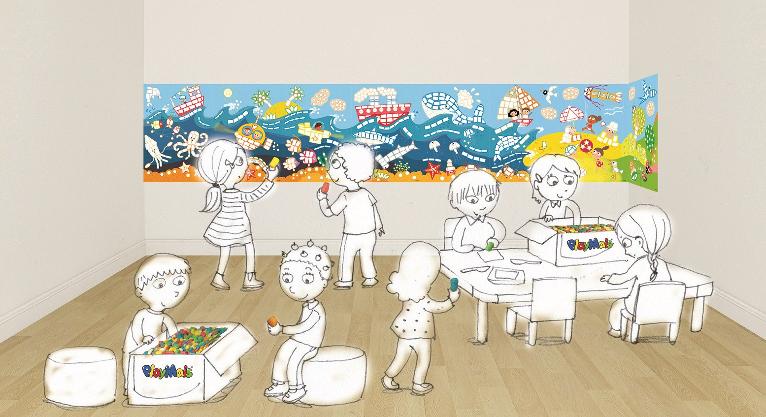 PlayMais EDUKACINĖS kortelės GAMTA