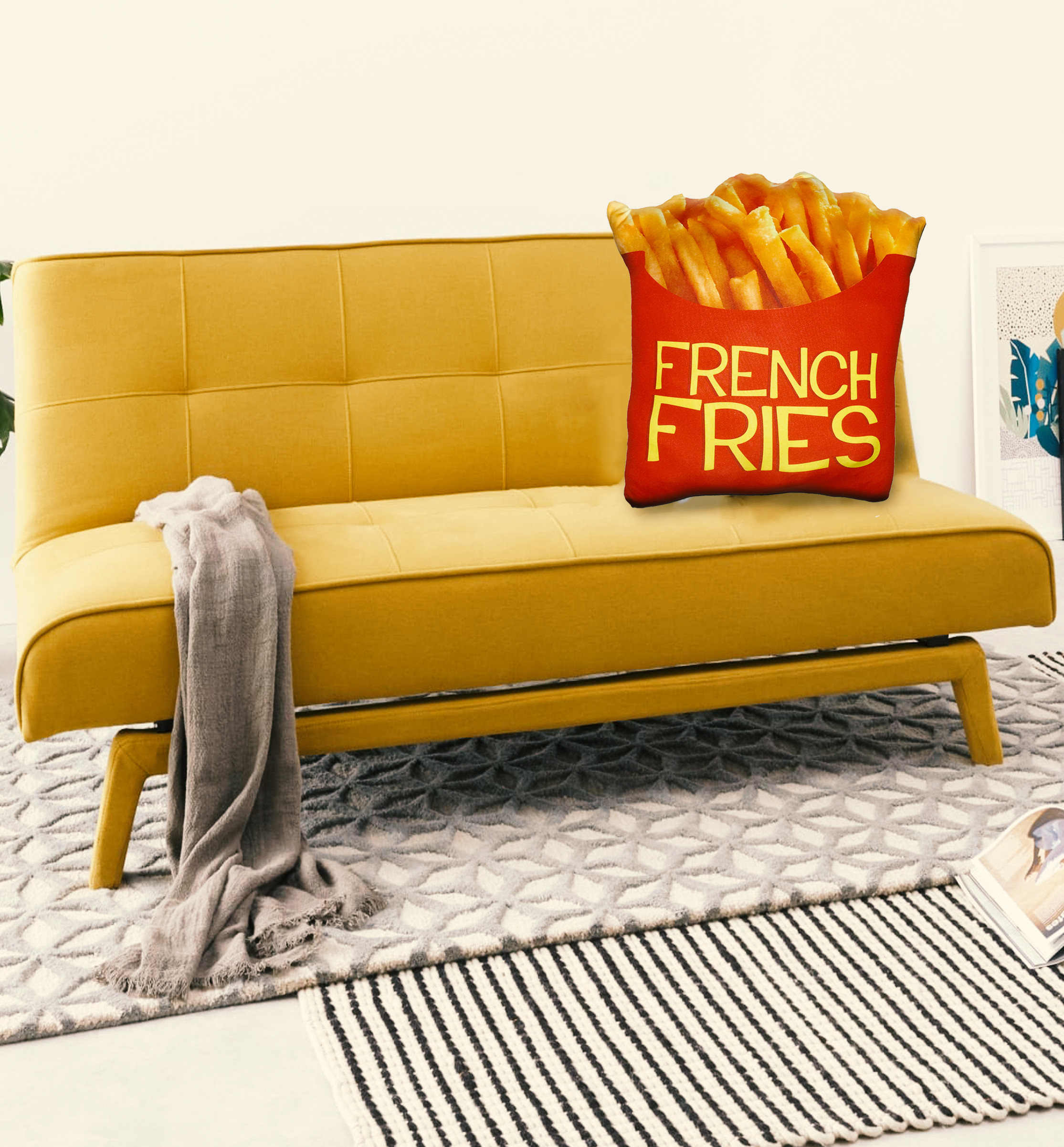 Splat Planet pagalvėlė-suvenyras BULVYTĖS FRI