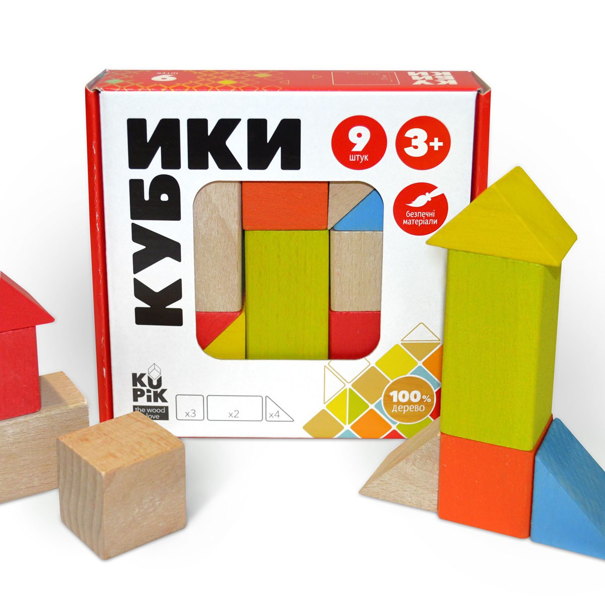 Igroteco Kaladėlių Mini rinkinys 9 det