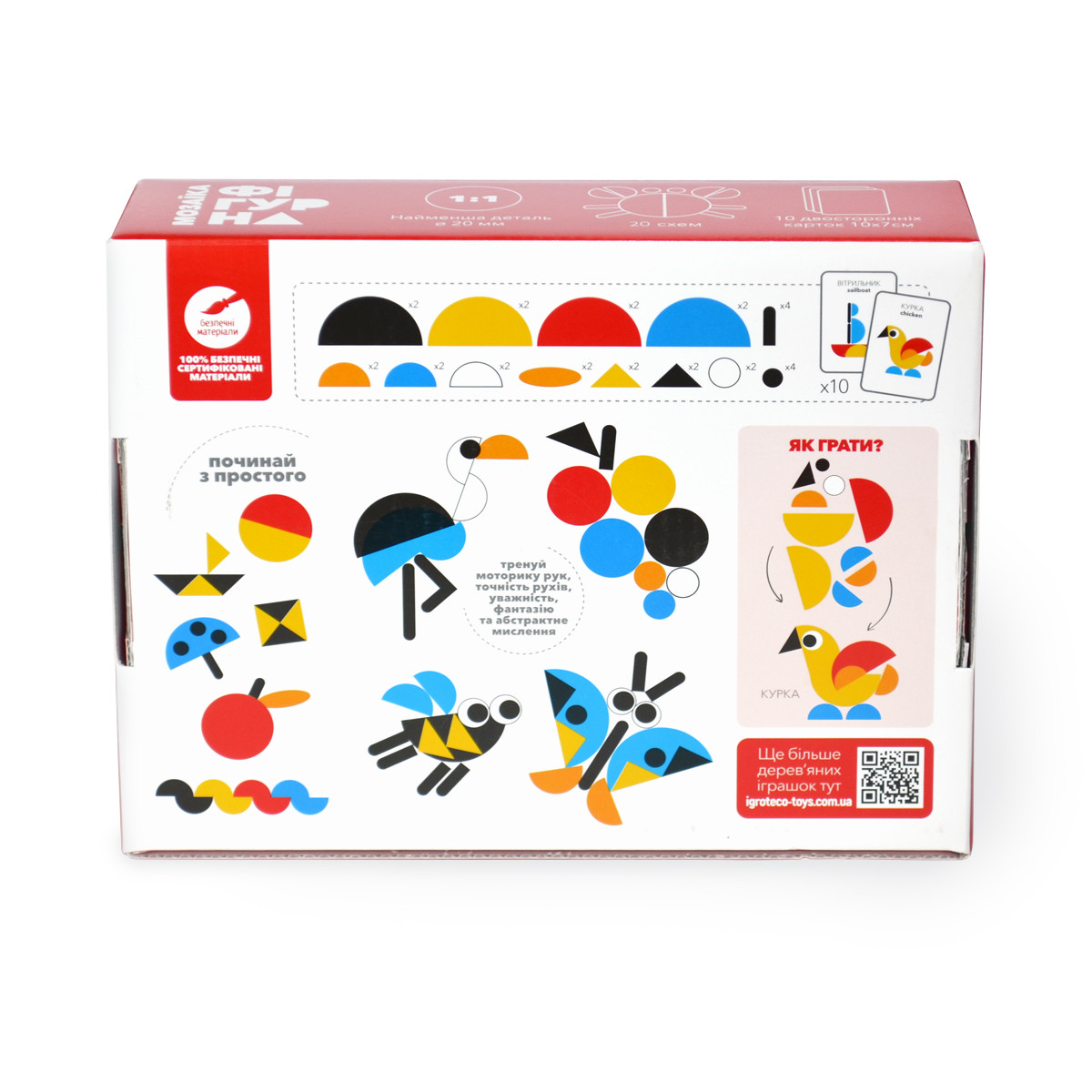 Igroteco Figūrų mozaika 30 det