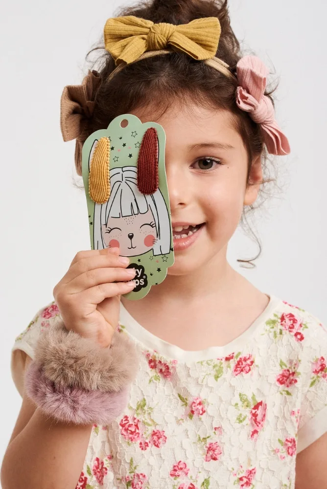 Plaukų segtukai Triušelio ausys Nr 7