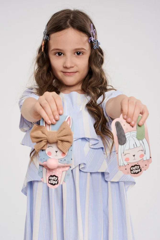 Plaukų segtukai Triušelio akys Nr 12