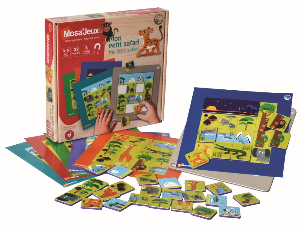 SEPP magnetinis žaidimas Mano mažasis Safari 3-5 m