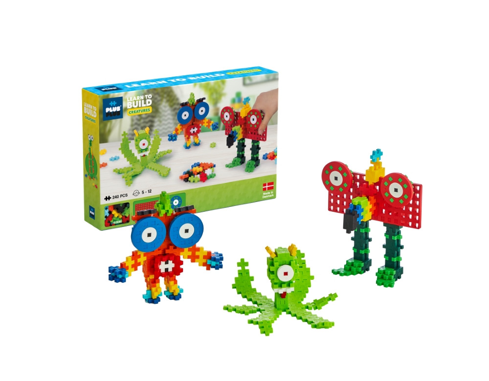 Plus Plus konstruktorius Pradžiamokslis MONSTRIUKAI