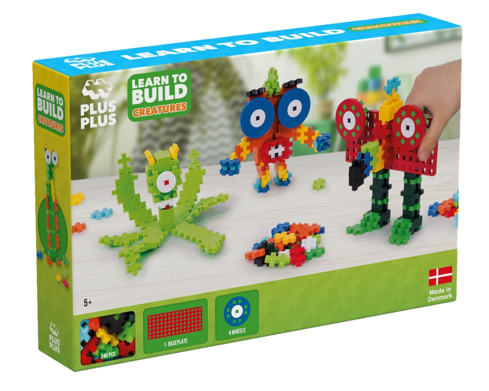 Plus Plus konstruktorius Pradžiamokslis MONSTRIUKAI