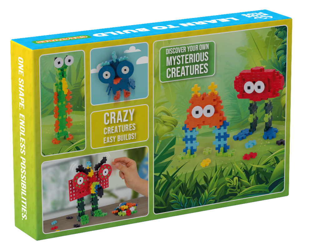 Plus Plus konstruktorius Pradžiamokslis MONSTRIUKAI