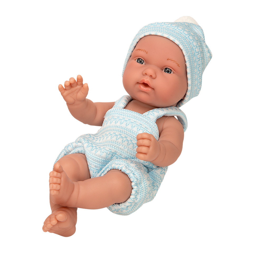 Elegantiški kūdikėliai su kepurėmis 26 cm