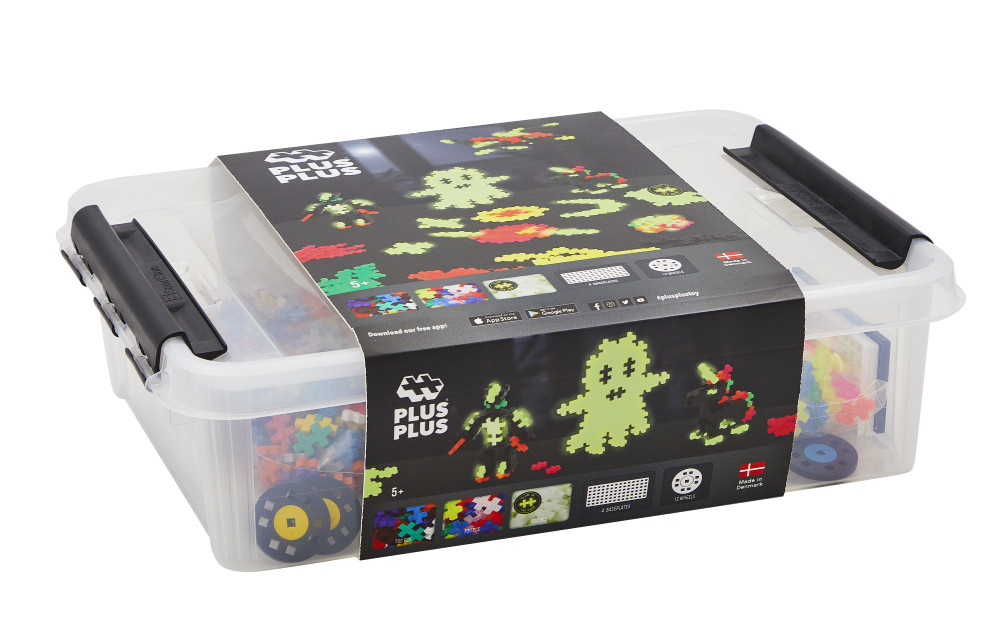 Plus Plus konstruktorius Statyk ir Šviesk dėžė 2000 det