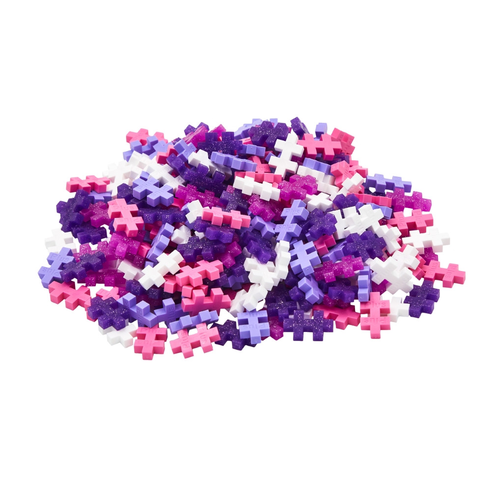 Plus Plus konstruktorius blizgančių spalvų 240 det