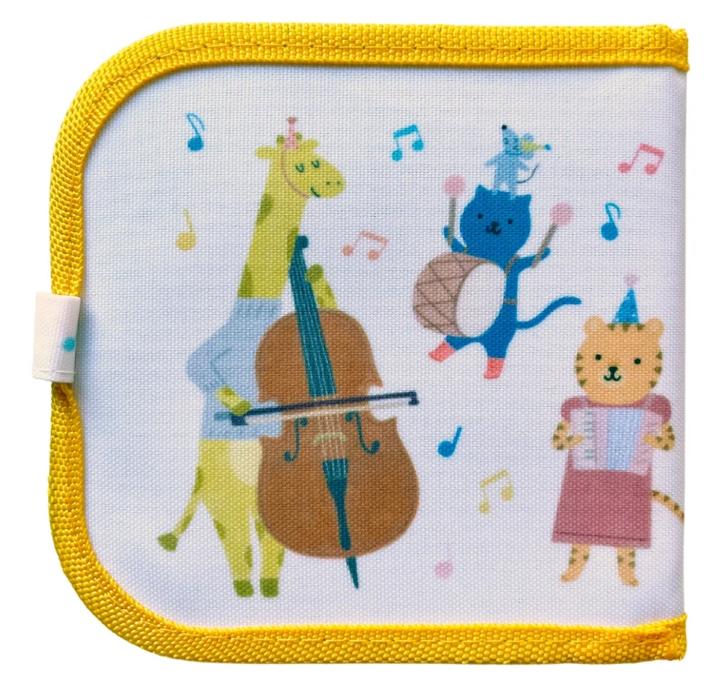 Jaq Jaq Bird mini knyga su netepančiomis kreidelėmis Liūtas