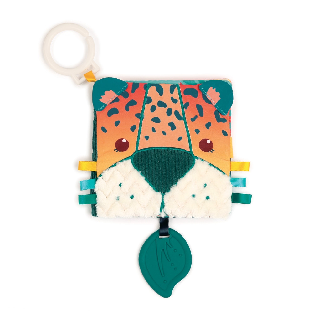 LUDI medžiaginė kūdikio knygutė džiunglės