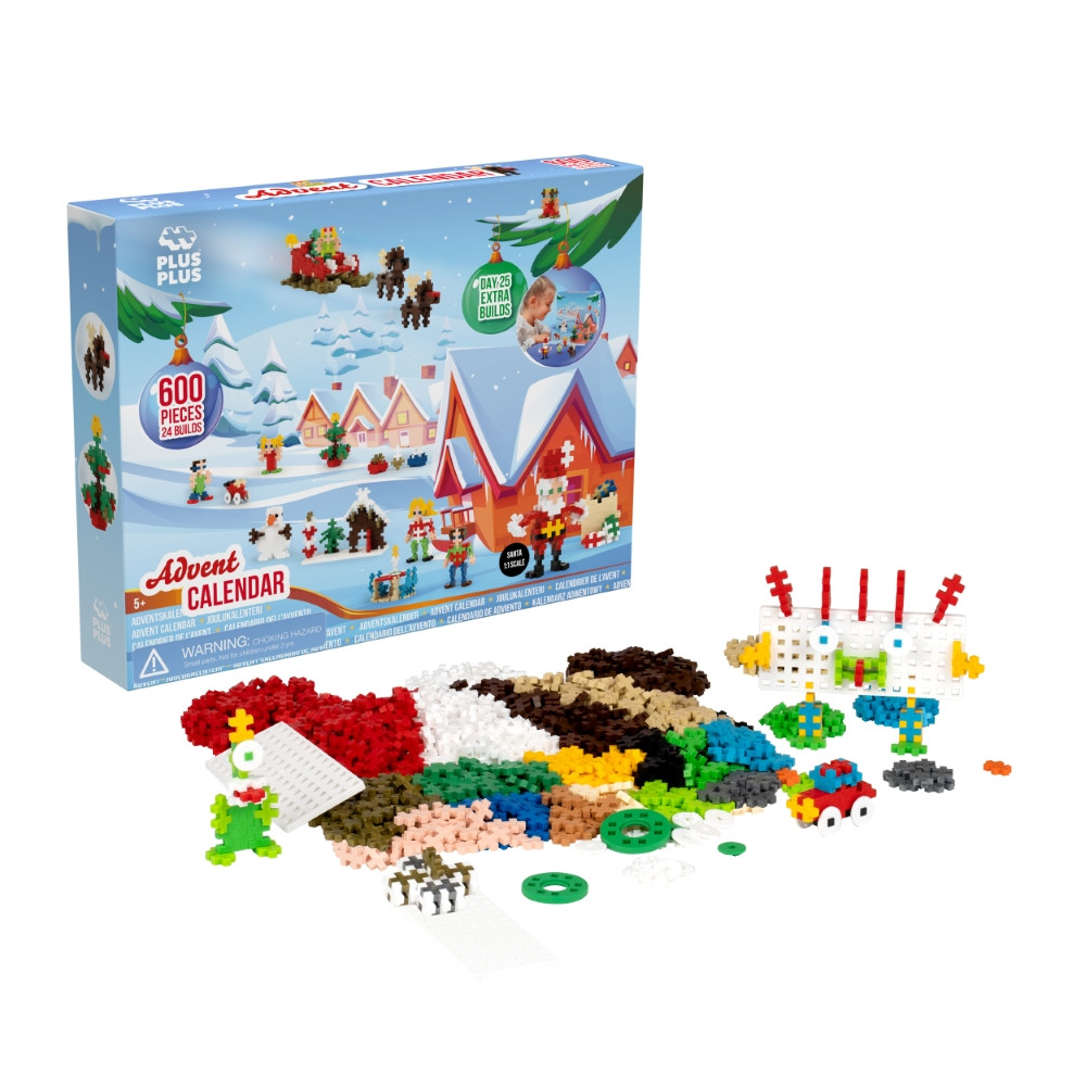 Plus Plus konstruktorius Advento kalendorius