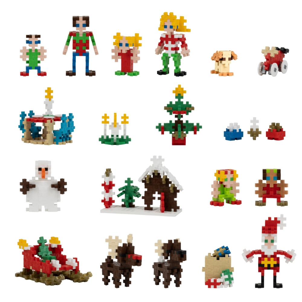 Plus Plus konstruktorius Advento kalendorius