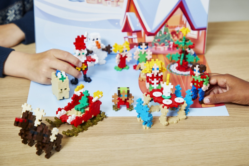 Plus Plus konstruktorius Advento kalendorius