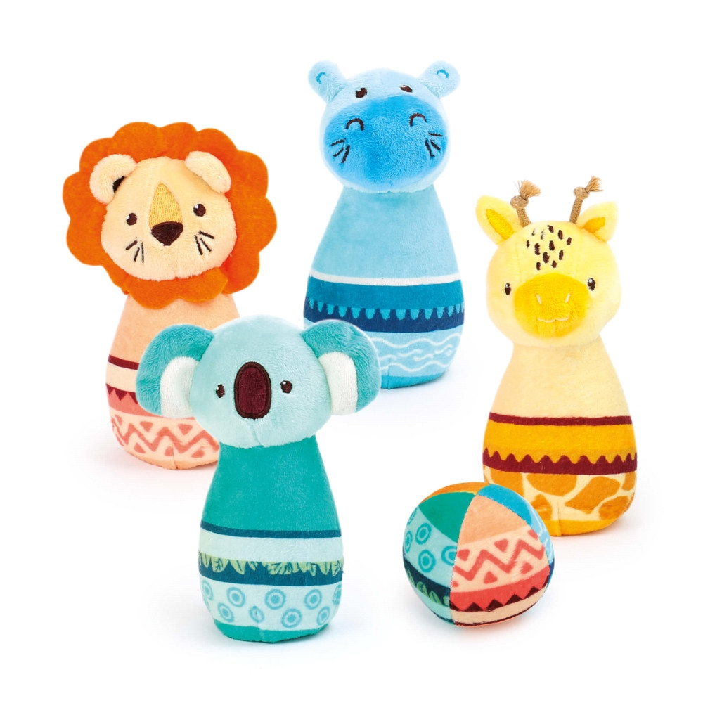 LUDI žaidimas boulingas medžiaginis