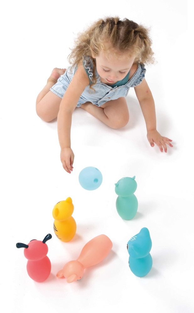 LUDI boulingo žaidimas miško gyvūnai