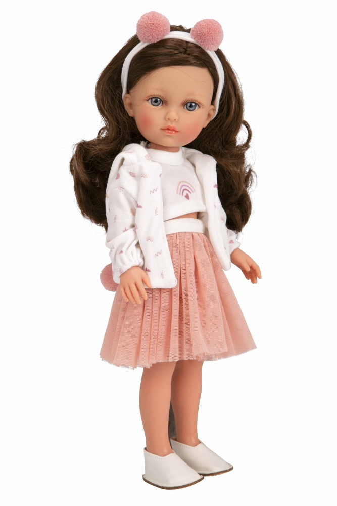 Arias lėlė mergaitė su sijonėliu 36 cm