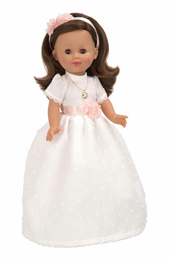 Arias lėlė Šventė tamsiais plaukais 42 cm