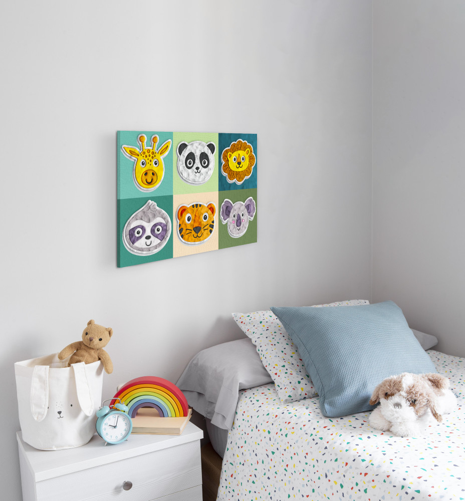 Splat Planet paveikslas iš modelino Gyvūnėliai 30x40cm