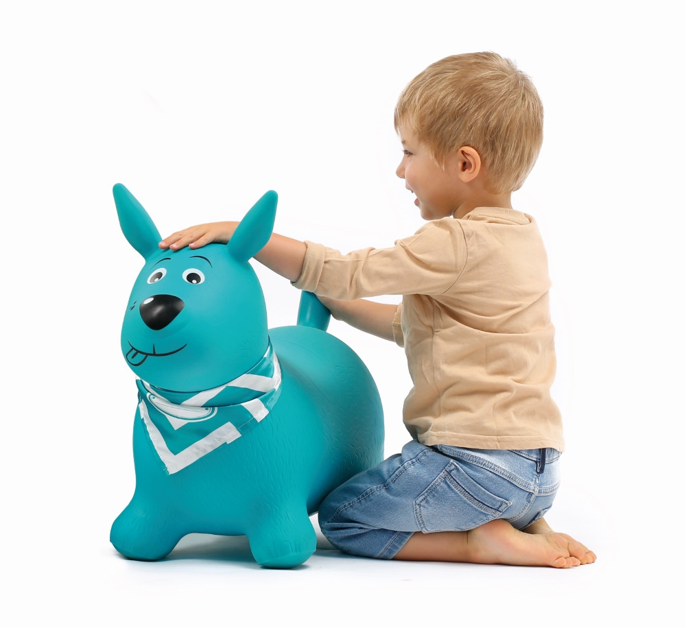 LUDI šokliukas šuniukas mėtinis