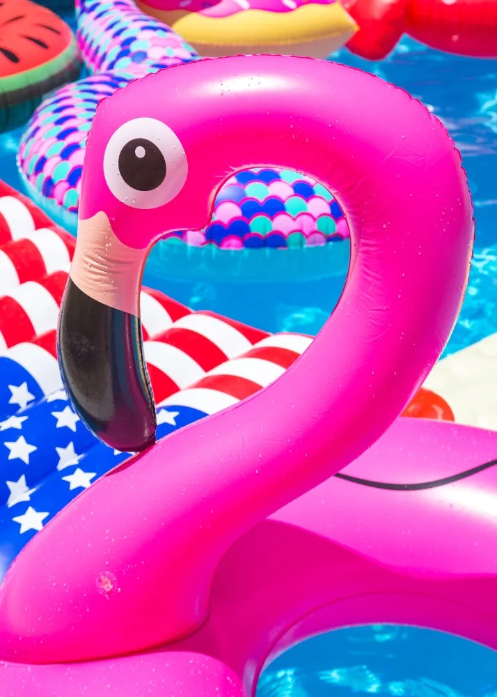 Pripučiamas ratas Flamingas MAX