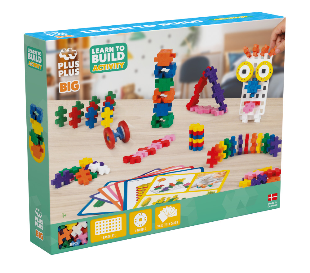Plus Plus konstruktorius didelių detalių rinkinys 130 det