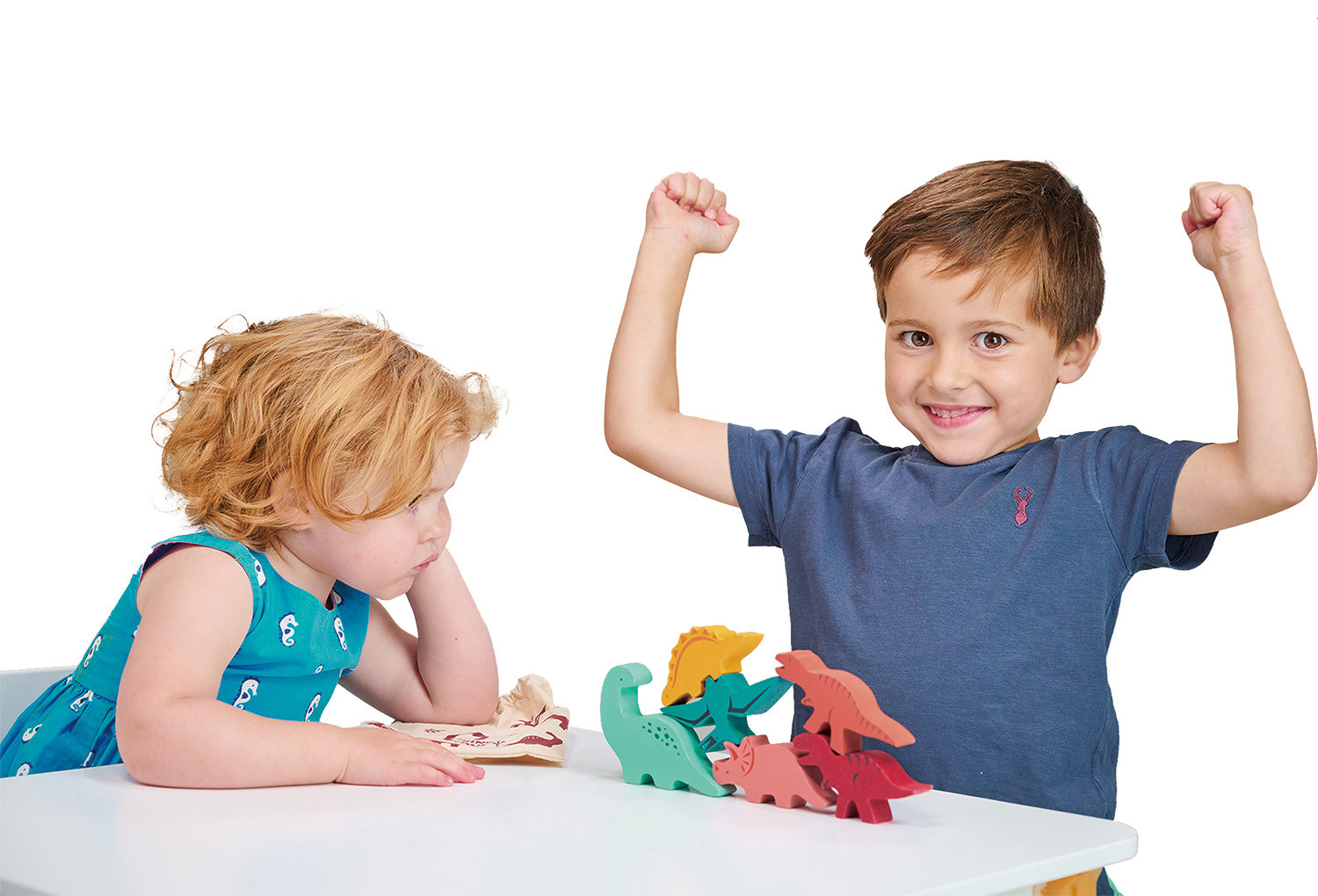 Mentari Statymo-pusiausvyros žaidimas Dinozaurai