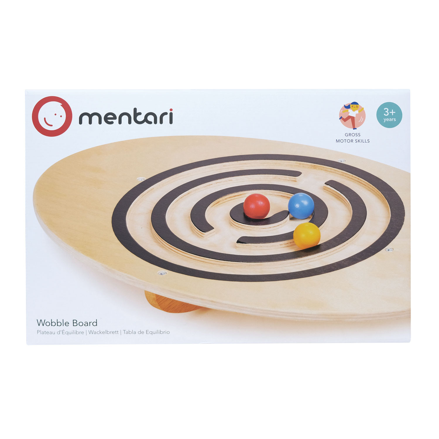 Mentari medinė balansinė lenta