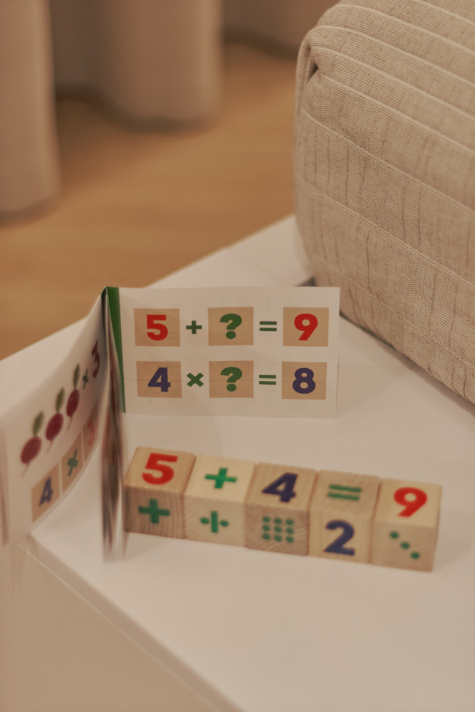 Igroteco žaidimas Matematinės kaladėlės 2+