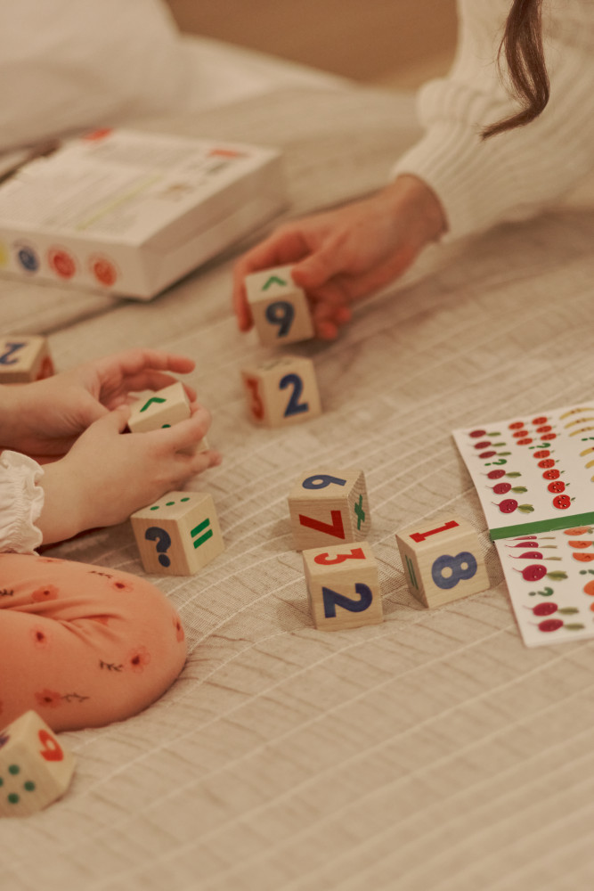 Igroteco žaidimas Matematinės kaladėlės 2+