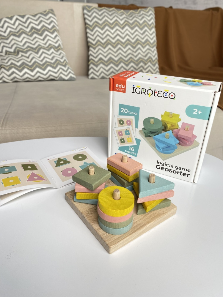 Igroteco žaidimas Mokausi geometrines formas