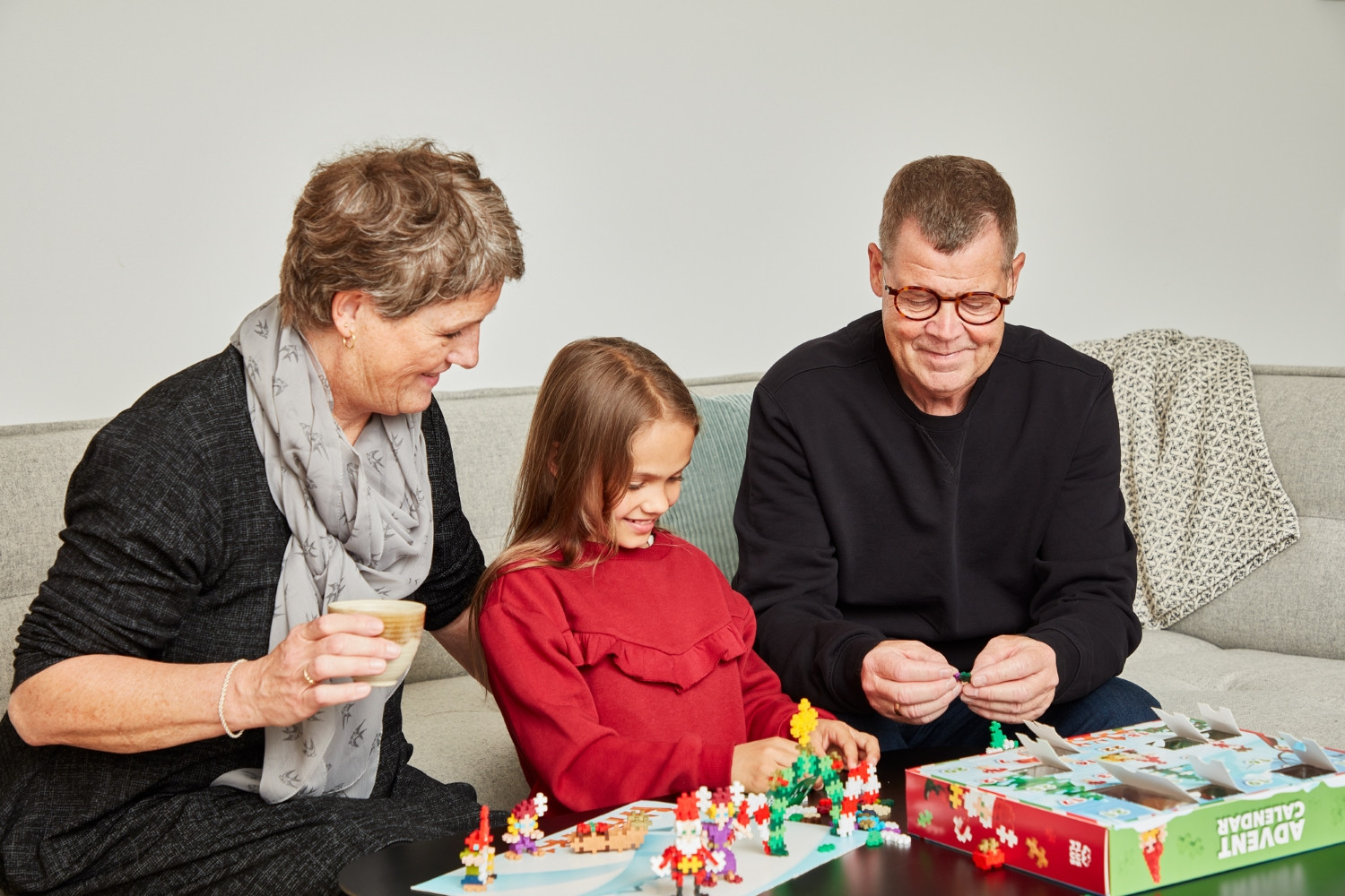 Plus Plus konstruktorius Advento Kalendorius Kalėdų senelio pasaulis