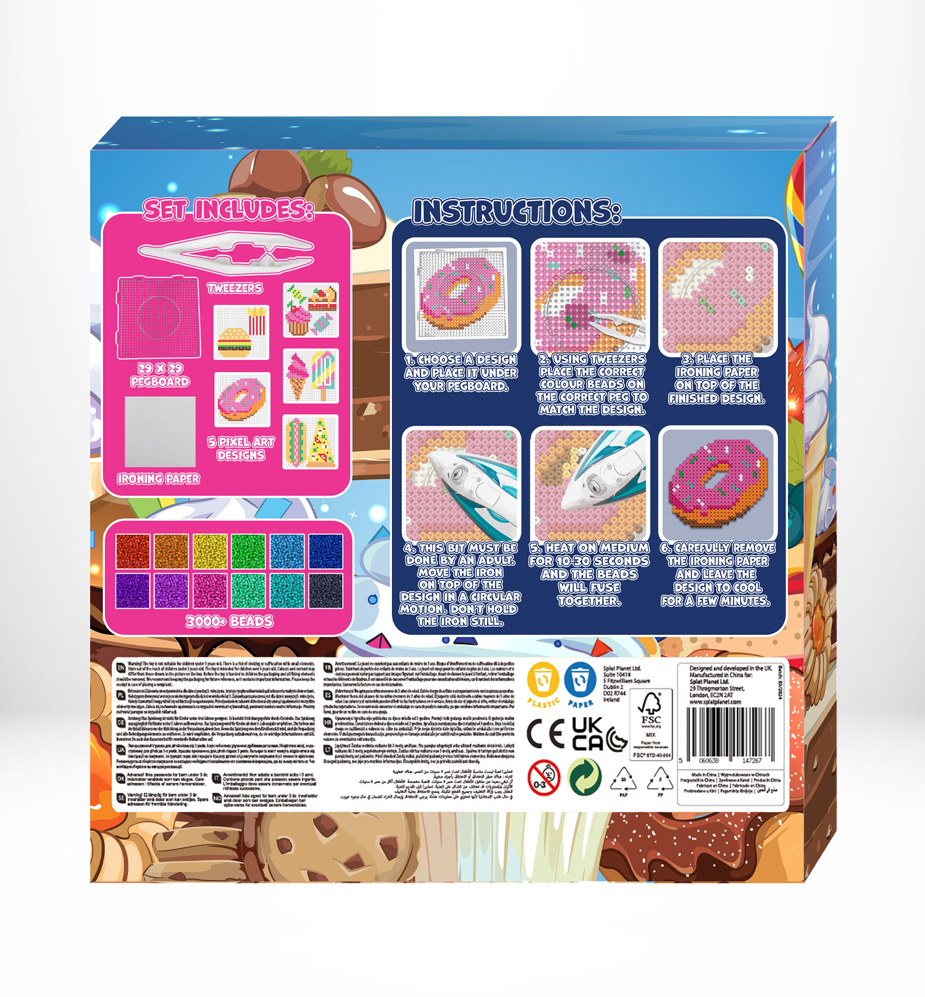 Splat Planet lyginimo karoliukai Skanumėlis