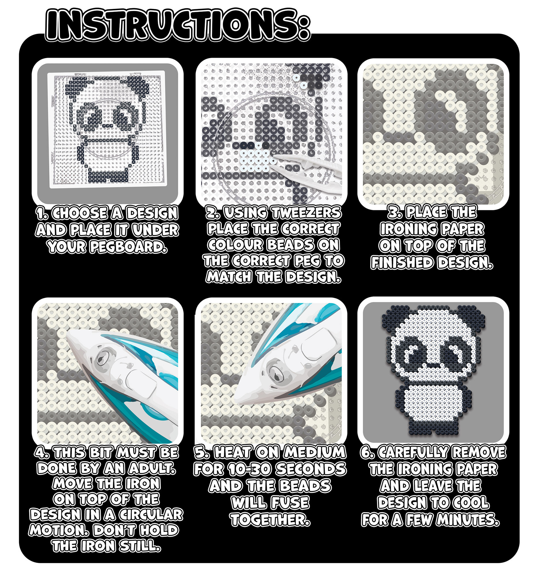 Splat Planet lyginimo karoliukai Gyvūnai