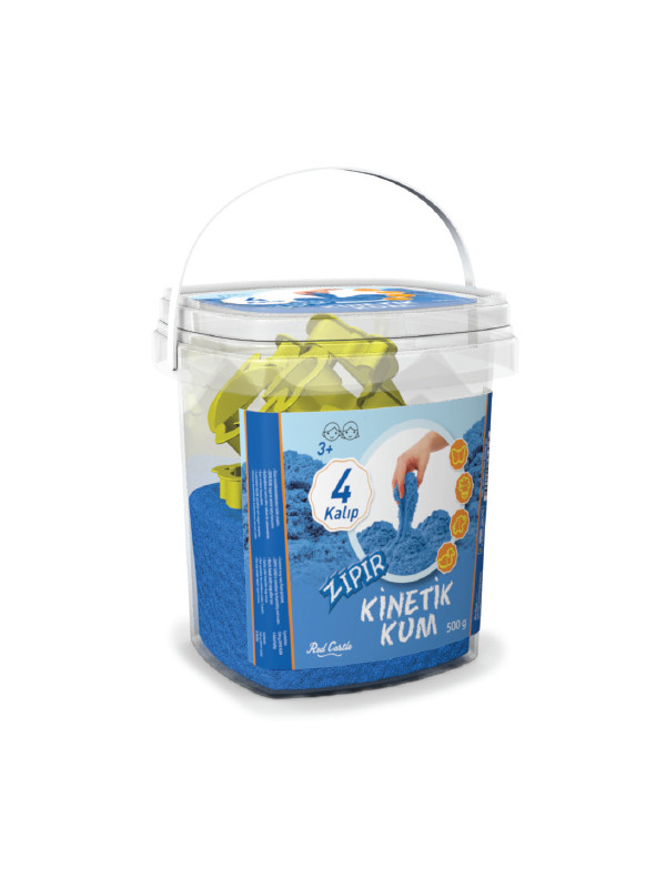 Red Castle kinetinis smėlis mėlynas 500 g