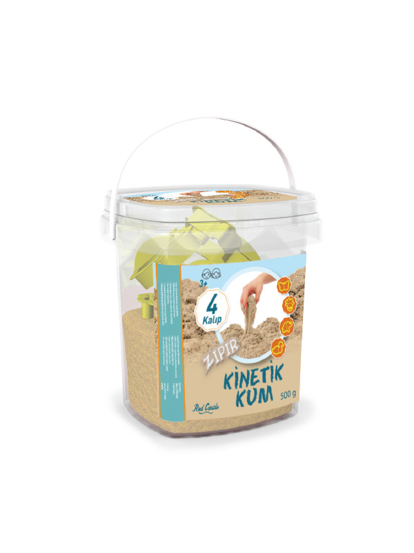 Red Castle kinetinis smėlis natūralios spalvos 500 g