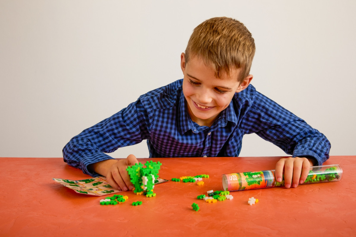 Plus Plus konstruktorius Spalvotas Dramblys 100 det