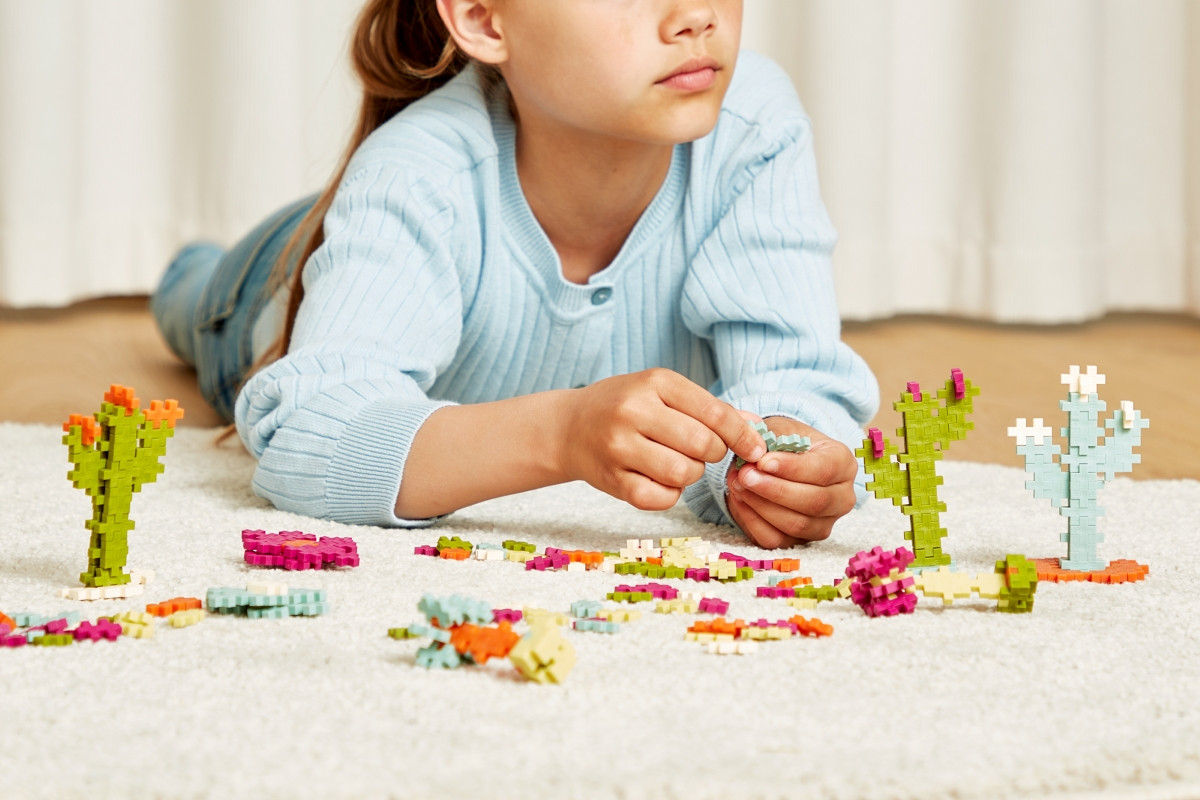 Plus Plus konstruktorius Gėlės 240 det