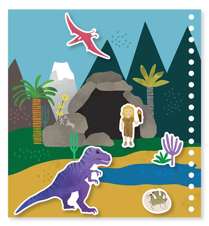 Magiškas žaidimo rinkinys Dinozaurai