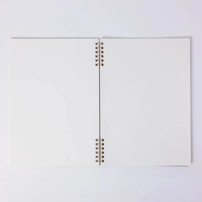 Spiralinė užrašų knygelė „Logical Prime W” A5 baltais tuščiais lapais-balta NW-A512W