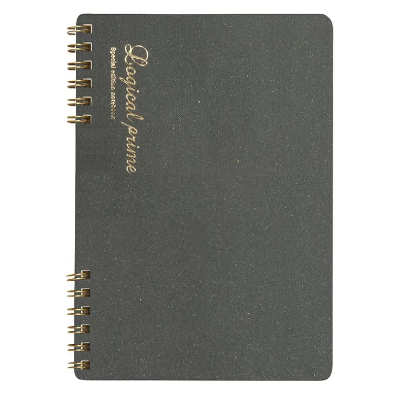 Spiralinė užrašų knygelė „Logical Prime SB” A5 langeliais 6mm-pilka NW-A512SB