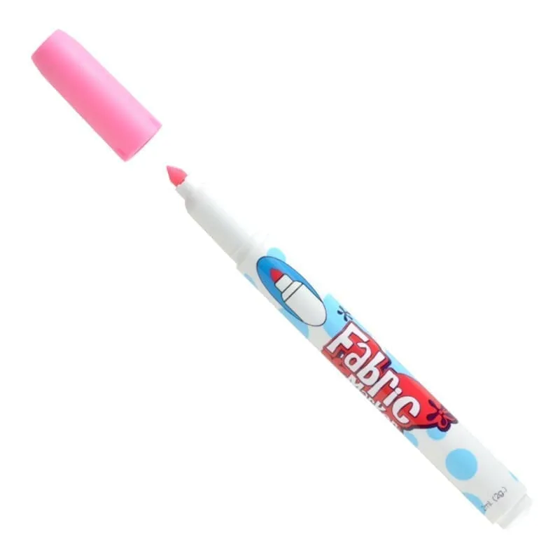 MARVY flomasteriai šviesių audinių dekoravimui 560-6B Fabric Marker Floral 6 vnt