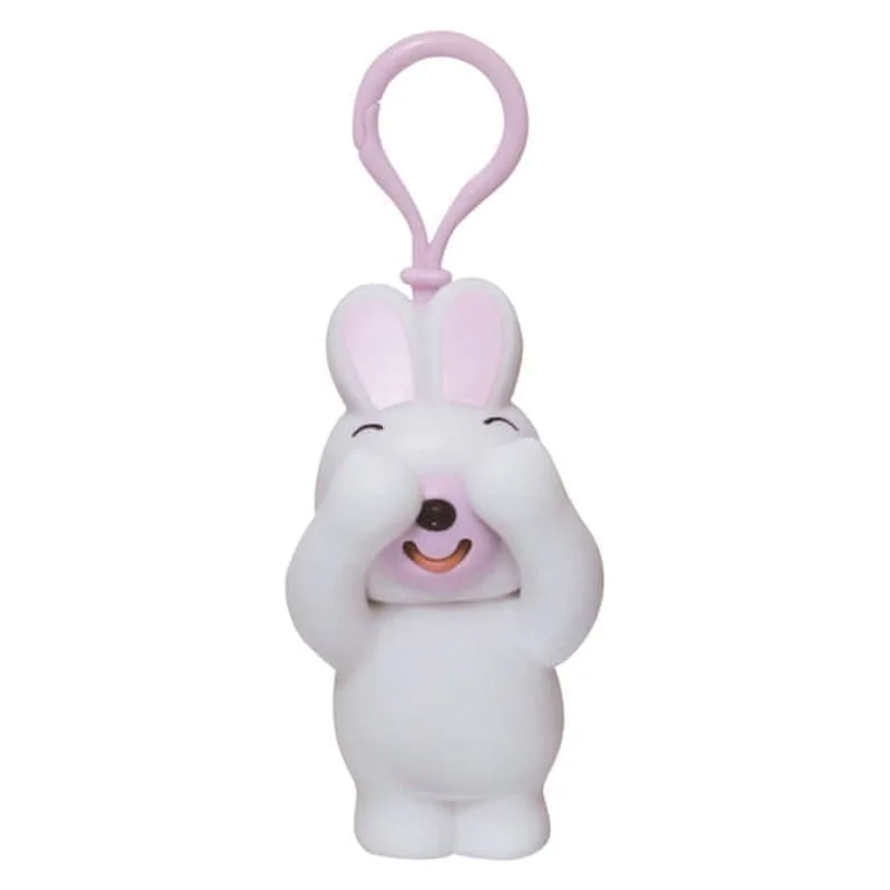 Interaktyvus žaisliukas-pakabukas „Jabb-A-Boo” Baltas kiškutis