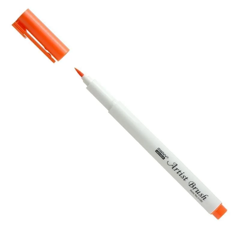 MARVY flomasteriai teptukiniu galiuku Artist Brush 1100-5L Harmony 5 vnt