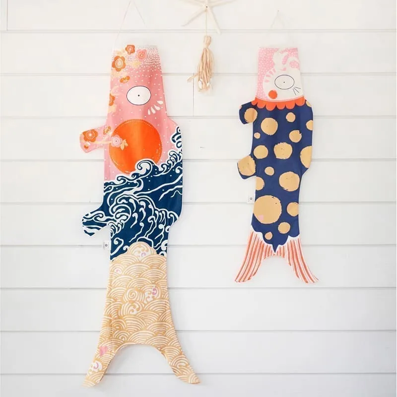 Koinobori sėkmę nešanti vėliava Kokoro Nami M KOI222