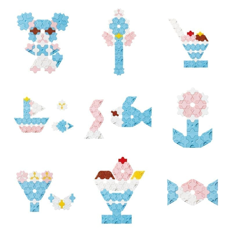 Konstruktorius LaQ „Sweet Collection Mini Sky Blue”