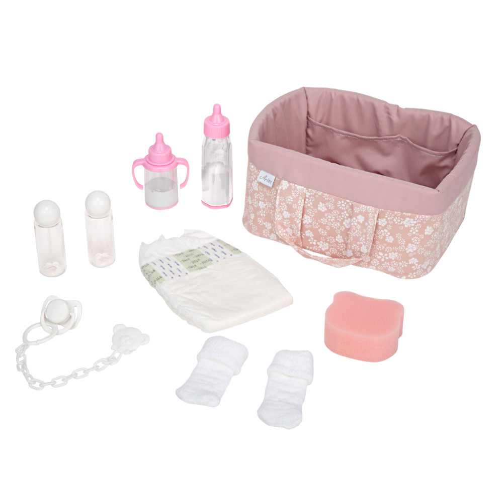 Arias aksesuarų rinkinys tamsiai rožinis