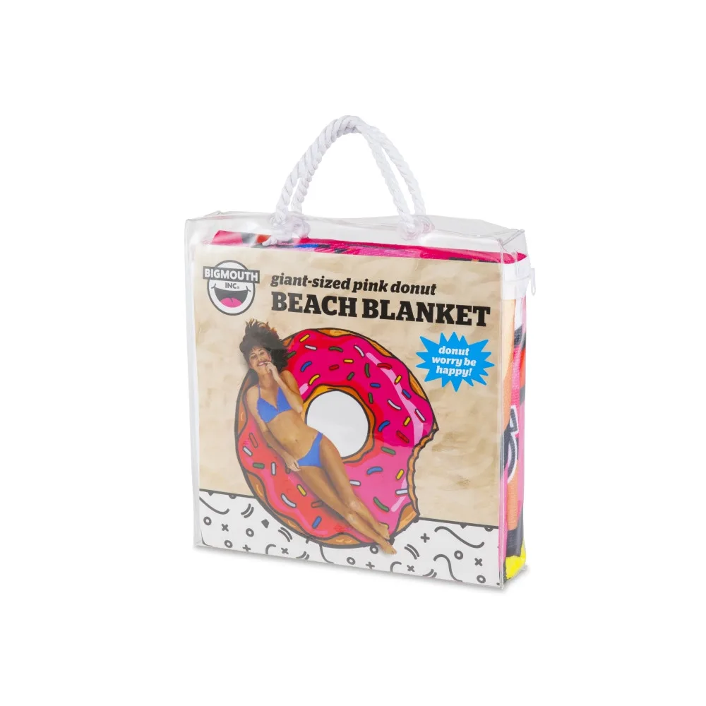 Paplūdimio kilimėlis Spurga su rožiniu glajumi