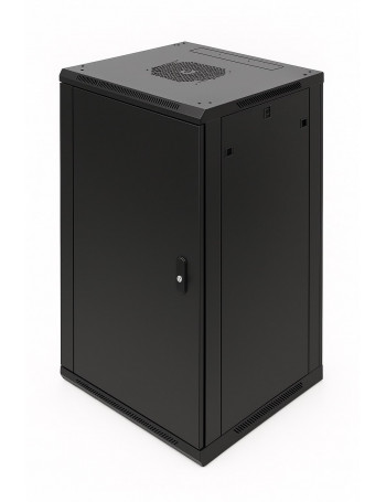 KomutacinÄ spinta 19'' pakabinama 15U 600x450mm (juoda, nesurinkta, IP20) ASP2-6415